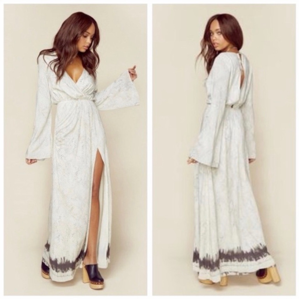 The Jetset Diaries Python Maxi Dress